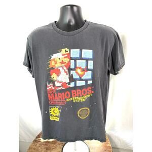Super Mario Bros Nintendo T Shirt NES Graphic Medium